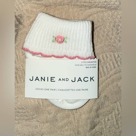 Jamie and Jack baby girl socks NWT - Picture 1 of 3